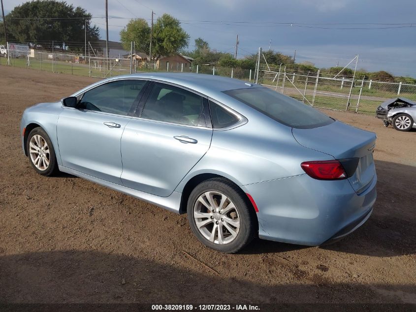 2015 CHRYSLER 200 LIMITED - 1C3CCCAB6FN644799