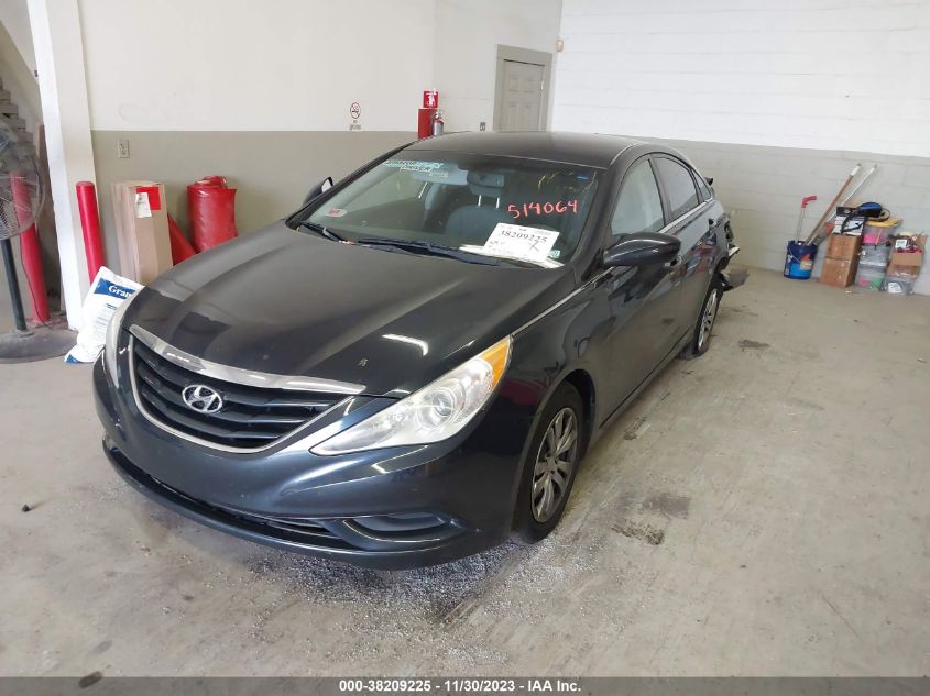 2013 HYUNDAI SONATA GLS - 5NPEB4AC7DH514064