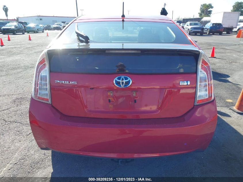 2015 TOYOTA PRIUS TWO - JTDKN3DU5F0474172