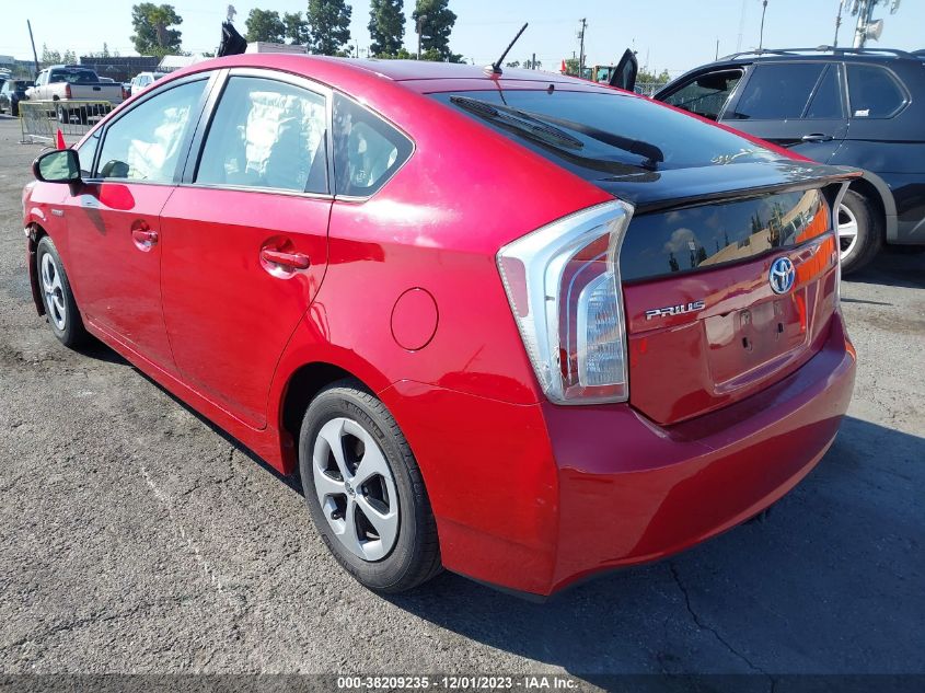 2015 TOYOTA PRIUS TWO - JTDKN3DU5F0474172
