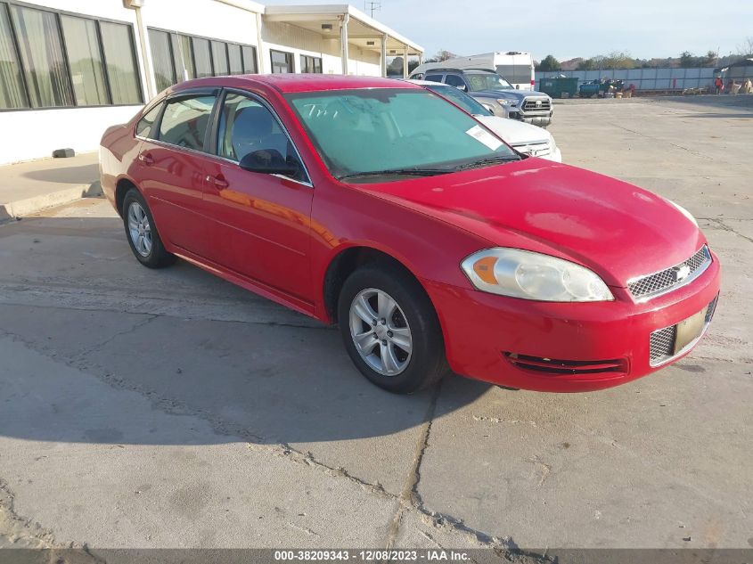 2013 CHEVROLET IMPALA LS - 2G1WF5E37D1240237