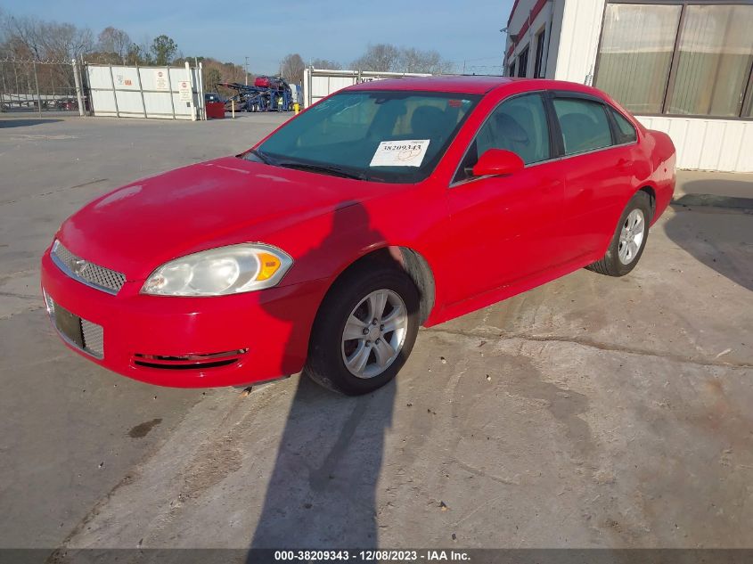 2013 CHEVROLET IMPALA LS - 2G1WF5E37D1240237