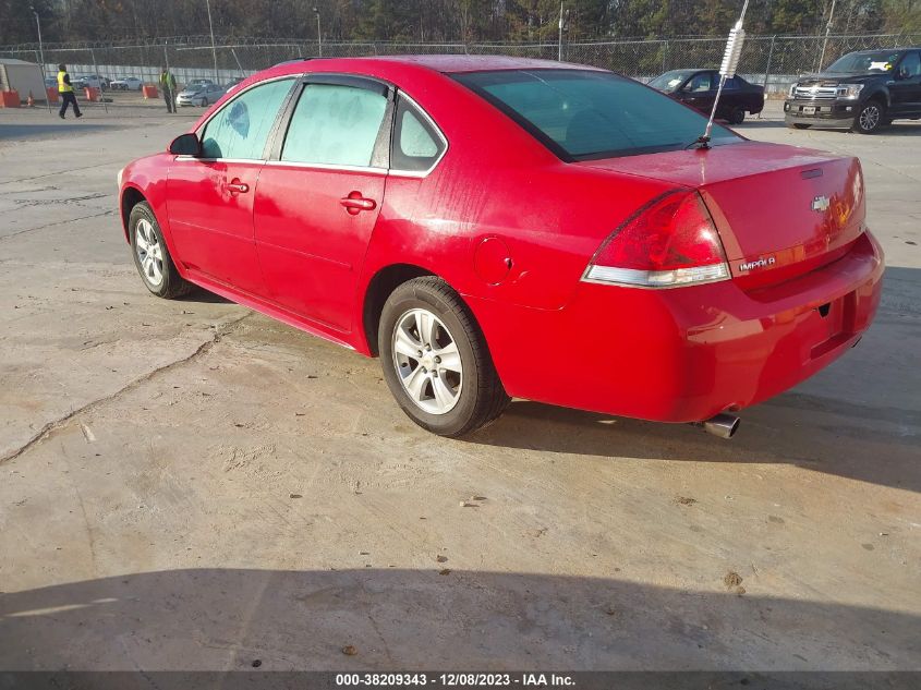 2013 CHEVROLET IMPALA LS - 2G1WF5E37D1240237