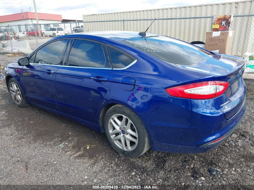 2016 FORD FUSION SE - 1FA6P0H7XG5134816