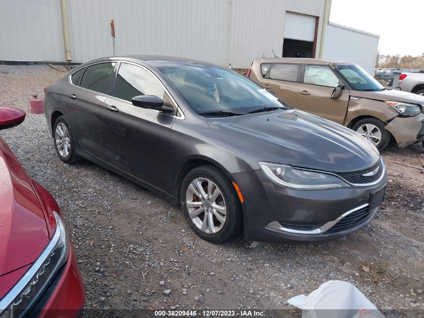 2015 CHRYSLER 200 LIMITED - 1C3CCCAB4FN657468