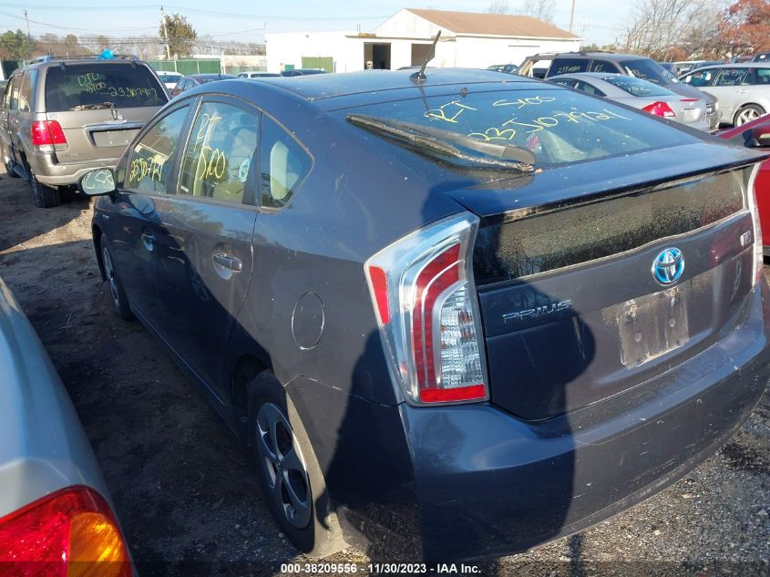 2014 TOYOTA PRIUS FOUR/FIVE/THREE/ONE/TWO - JTDKN3DU8E1771199