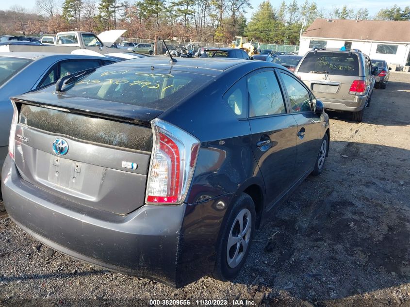 2014 TOYOTA PRIUS FOUR/FIVE/THREE/ONE/TWO - JTDKN3DU8E1771199