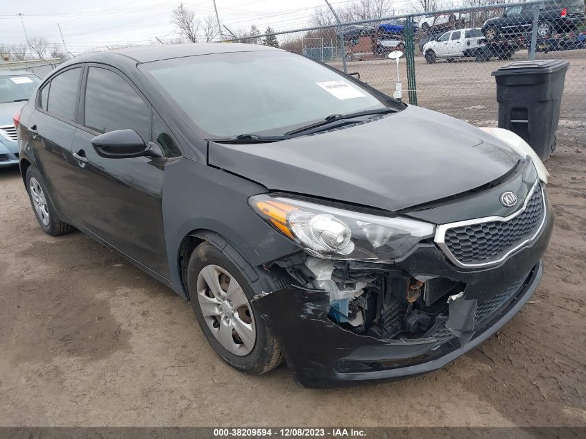 2014 KIA FORTE LX - KNAFK4A67E5118424