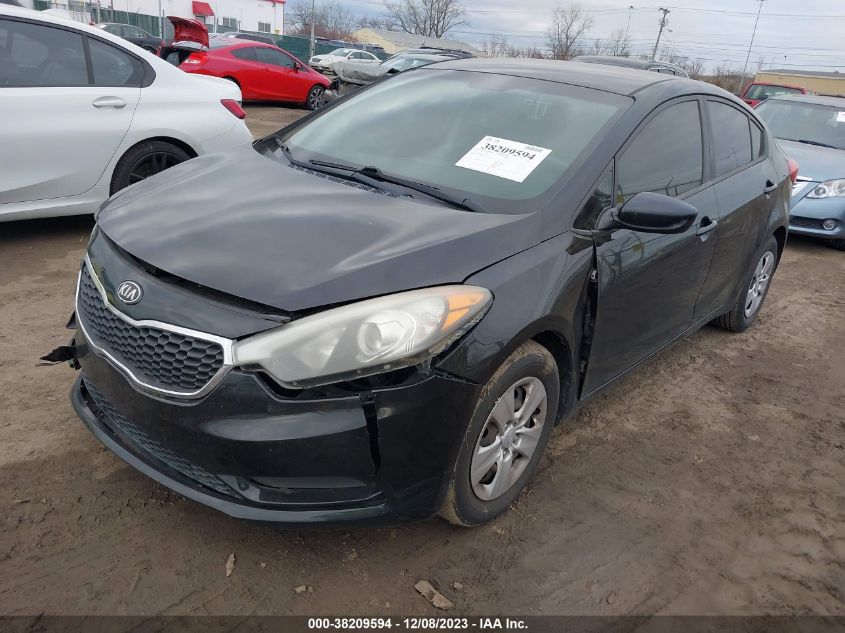 2014 KIA FORTE LX - KNAFK4A67E5118424