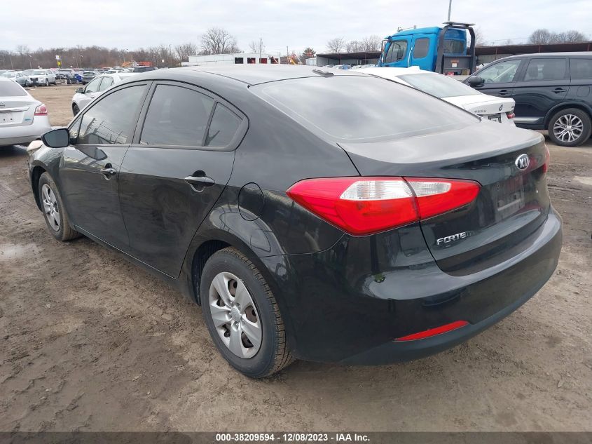 2014 KIA FORTE LX - KNAFK4A67E5118424