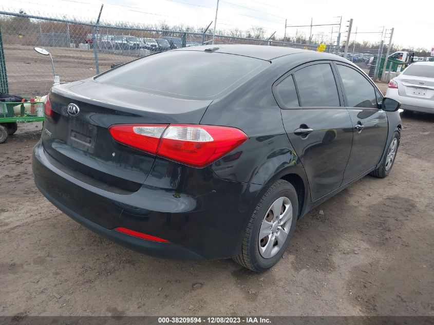 2014 KIA FORTE LX - KNAFK4A67E5118424