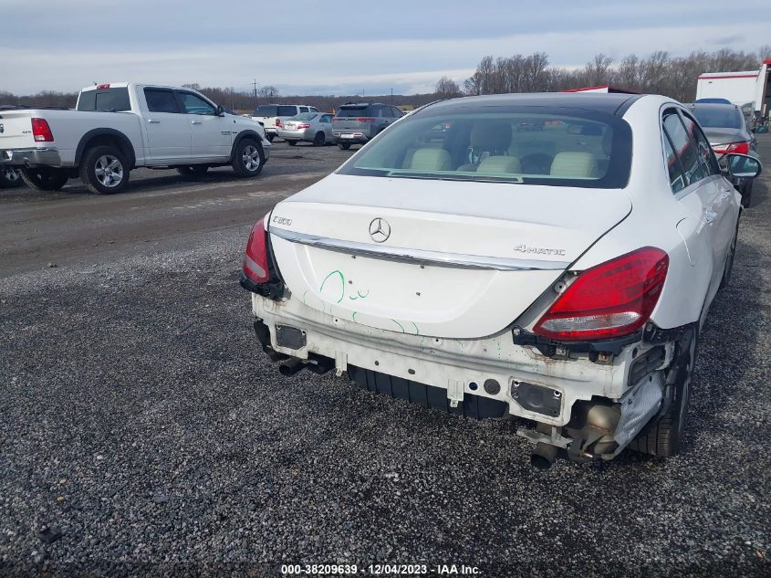 2017 MERCEDES-BENZ C 300 4MATIC - 55SWF4KB3HU186661