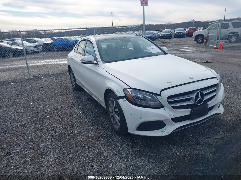 2017 MERCEDES-BENZ C 300 4MATIC - 55SWF4KB3HU186661