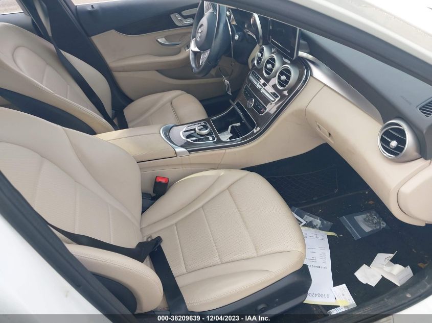 2017 MERCEDES-BENZ C 300 4MATIC - 55SWF4KB3HU186661