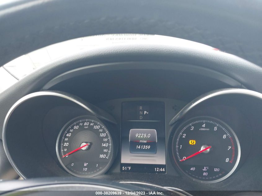 2017 MERCEDES-BENZ C 300 4MATIC - 55SWF4KB3HU186661