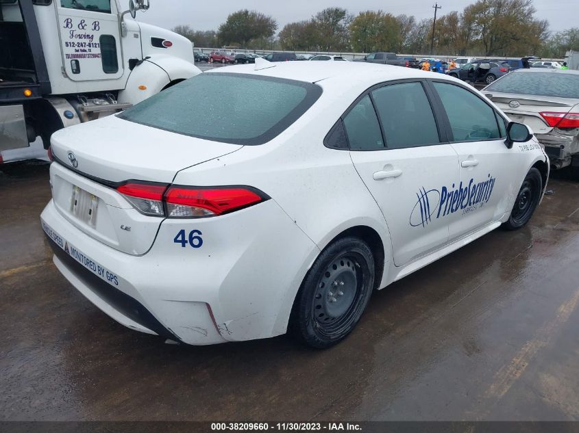 2022 TOYOTA COROLLA LE - 5YFEPMAEXNP334942