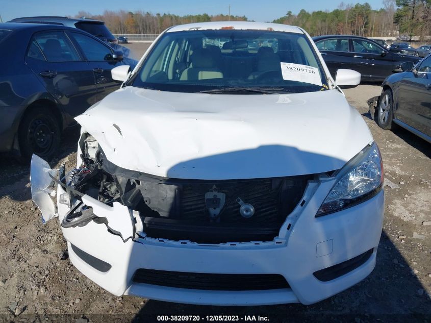 2015 NISSAN SENTRA S - 3N1AB7AP1FY372368