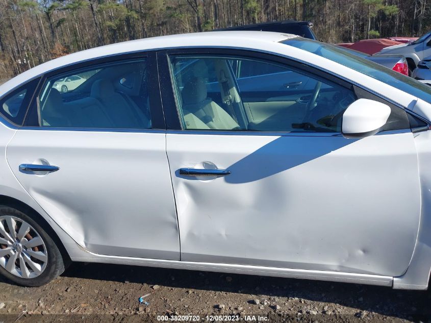 2015 NISSAN SENTRA S - 3N1AB7AP1FY372368