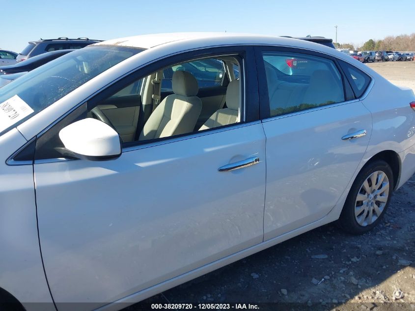 2015 NISSAN SENTRA S - 3N1AB7AP1FY372368