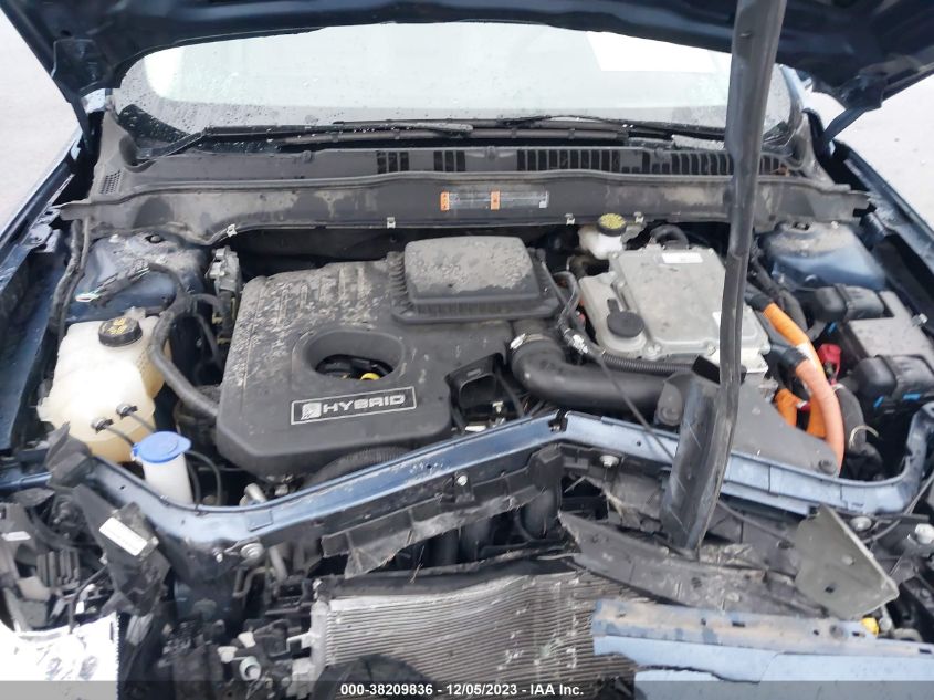 2019 FORD FUSION HYBRID SEL - 3FA6P0MU7KR256079