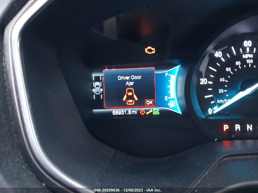 2019 FORD FUSION HYBRID SEL - 3FA6P0MU7KR256079