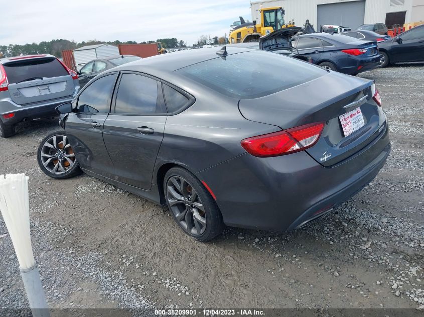 2015 CHRYSLER 200 S - 1C3CCCBG9FN673109