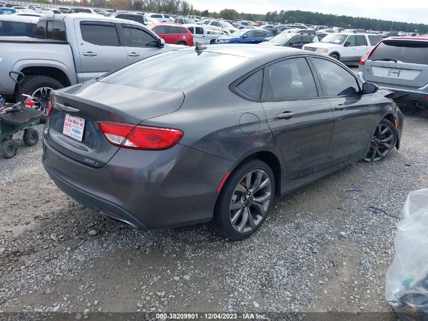 2015 CHRYSLER 200 S - 1C3CCCBG9FN673109