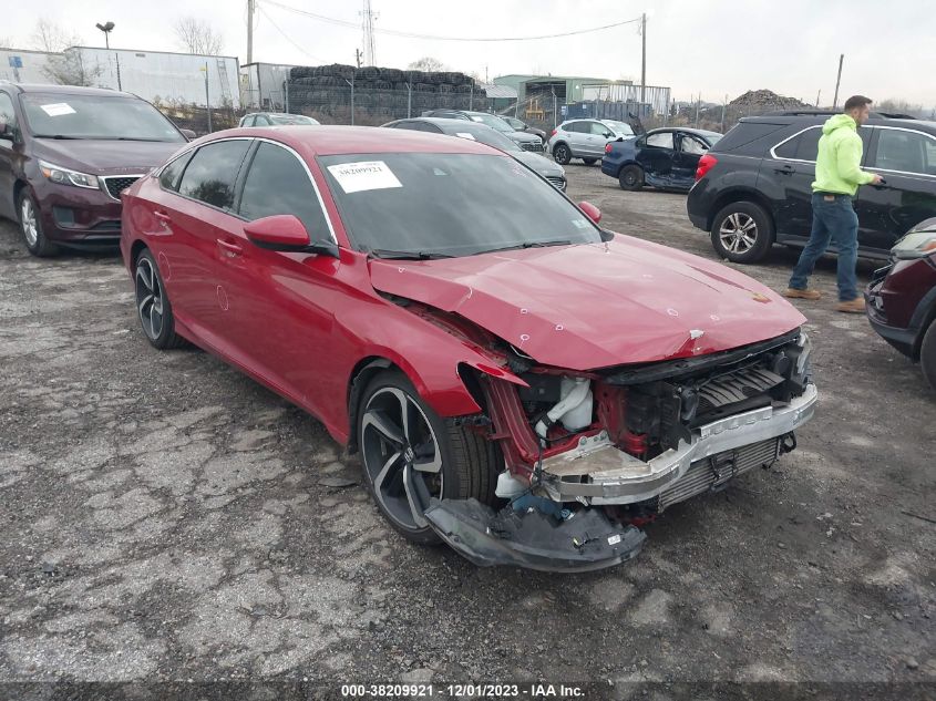 2018 HONDA ACCORD SPORT - 1HGCV1F3XJA016614