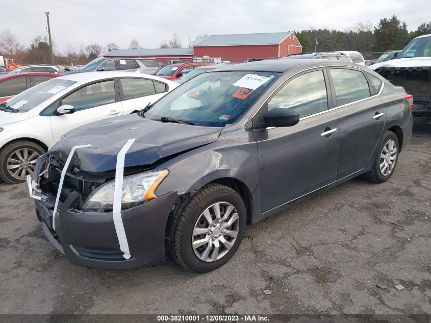 2014 NISSAN SENTRA S/SV/SR/SL - 3N1AB7AP8EL626413