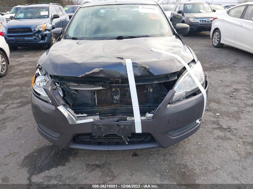 2014 NISSAN SENTRA S/SV/SR/SL - 3N1AB7AP8EL626413