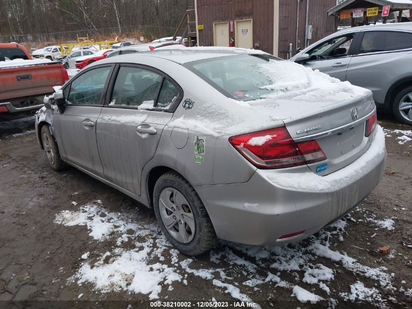 2015 HONDA CIVIC LX - 19XFB2F53FE217450