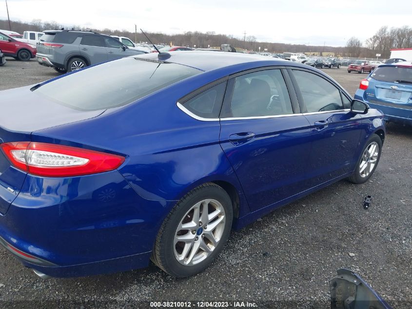 2013 FORD FUSION SE - 3FA6P0H79DR139613