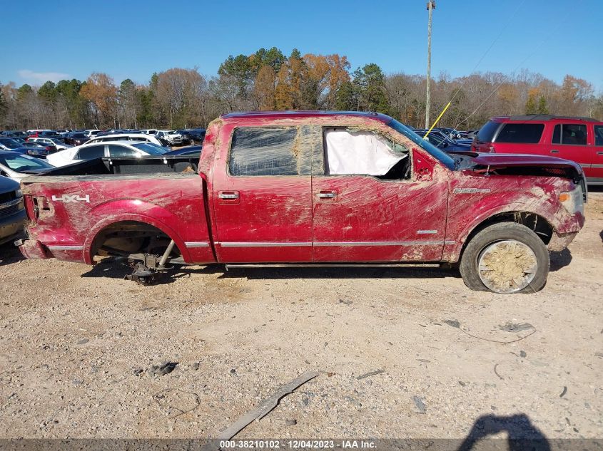 2013 FORD F-150 PLATINUM - 1FTFW1ET8DFA71452