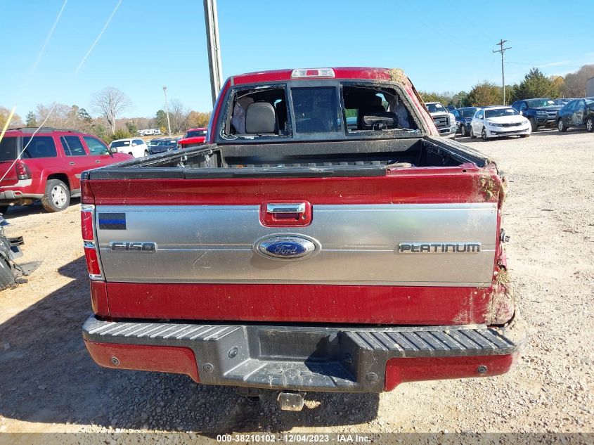 2013 FORD F-150 PLATINUM - 1FTFW1ET8DFA71452