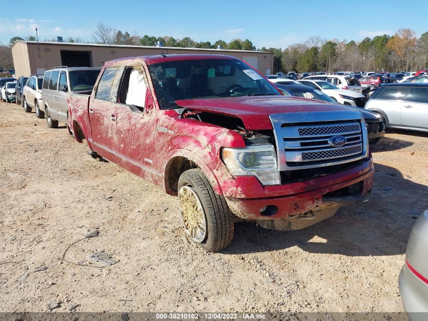 2013 FORD F-150 PLATINUM - 1FTFW1ET8DFA71452