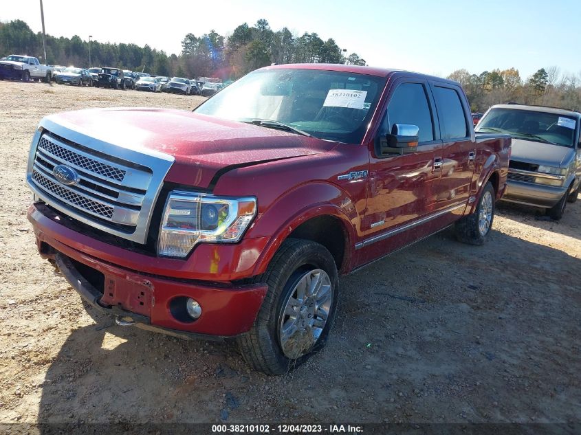 2013 FORD F-150 PLATINUM - 1FTFW1ET8DFA71452