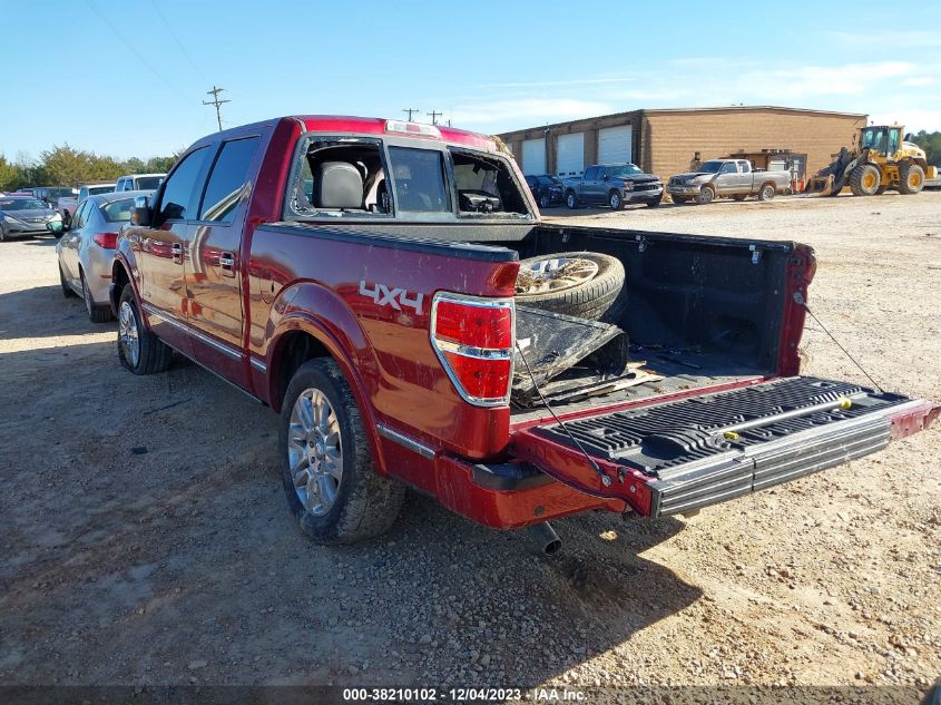 2013 FORD F-150 PLATINUM - 1FTFW1ET8DFA71452