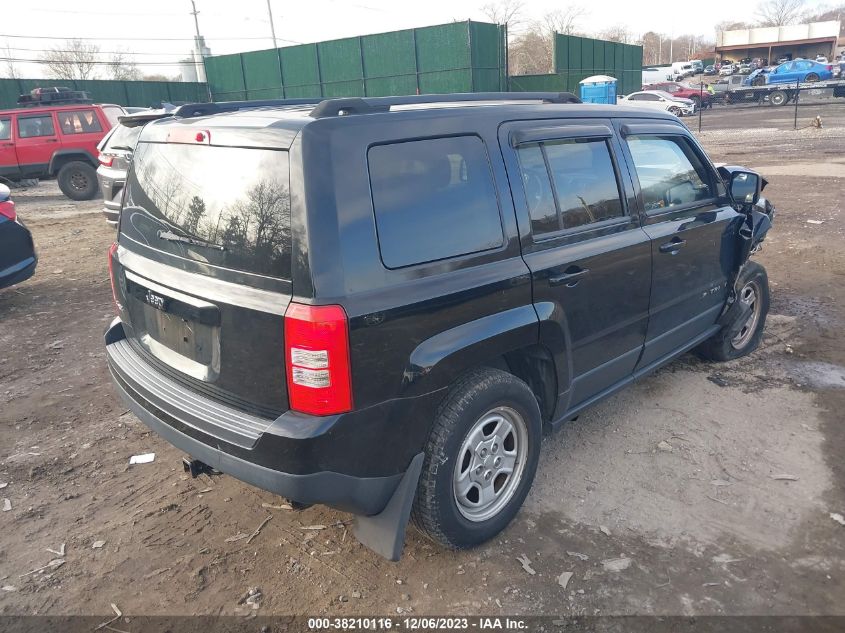 2014 JEEP PATRIOT SPORT - 1C4NJRBB4ED809409