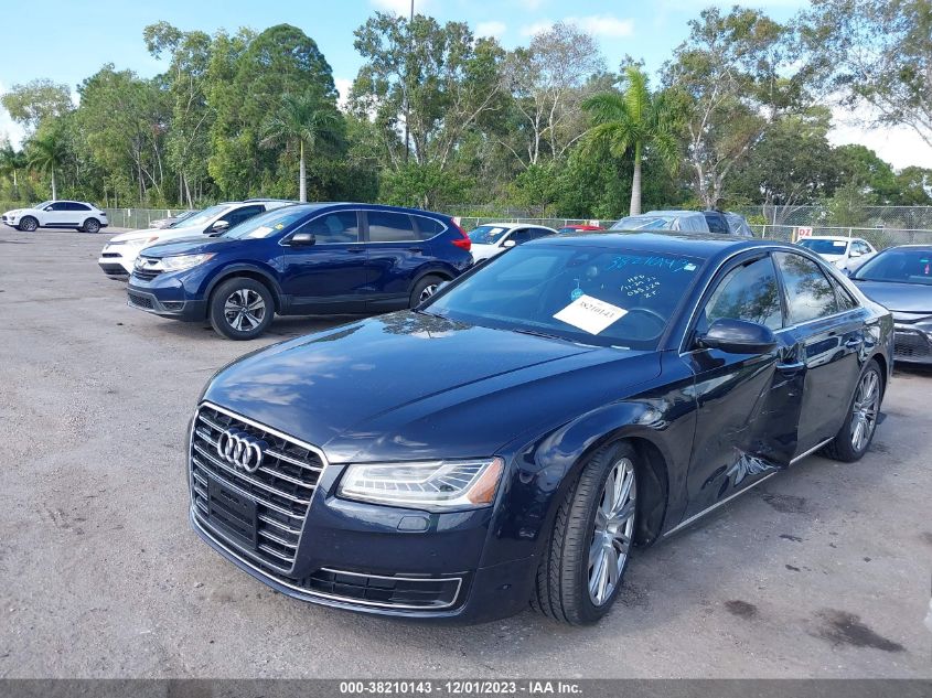 2015 AUDI A8 3.0T WAUJGAFDXFN035329