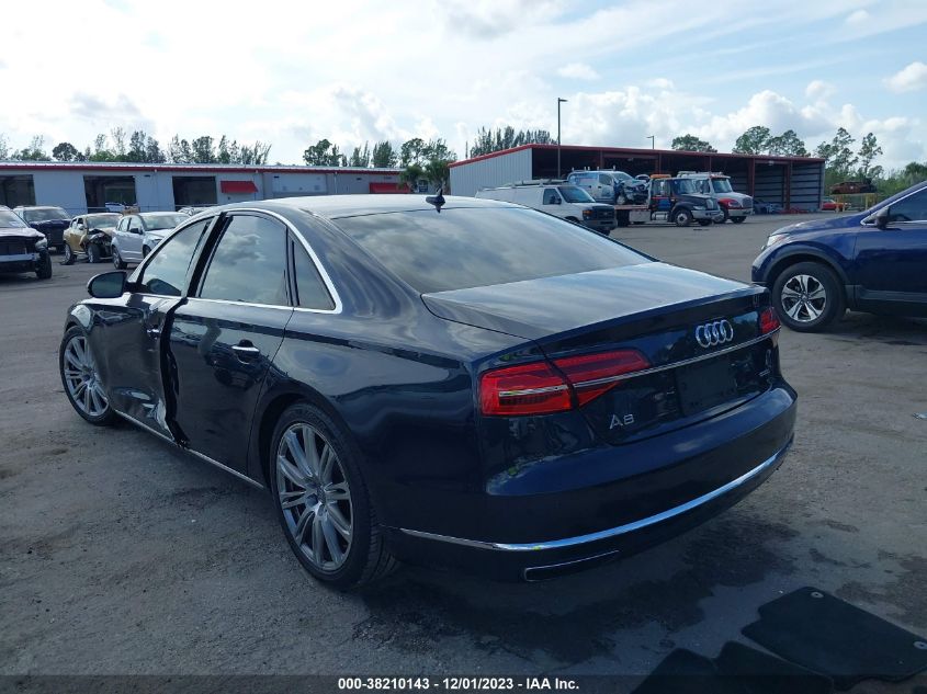 2015 AUDI A8 3.0T WAUJGAFDXFN035329