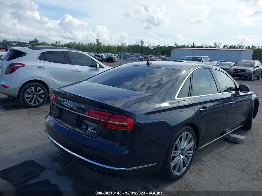 2015 AUDI A8 3.0T WAUJGAFDXFN035329