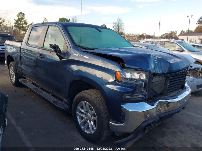 2020 CHEVROLET SILVERADO 1500 4WD  SHORT BED LT - 3GCUYDED8LG439587