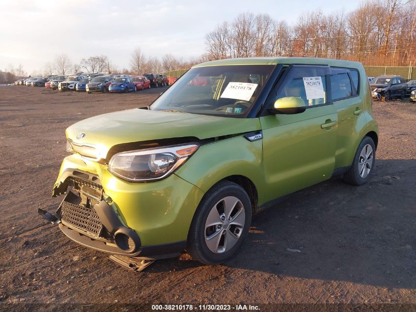 2015 KIA SOUL - KNDJN2A22F7768905