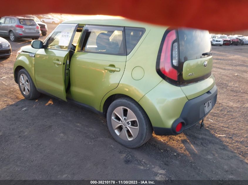 2015 KIA SOUL - KNDJN2A22F7768905