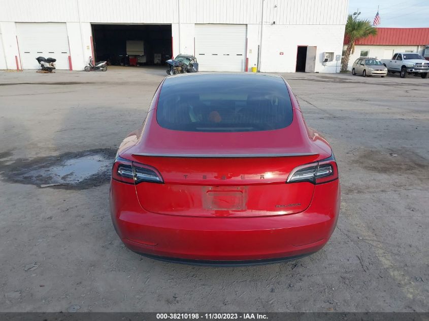 2018 TESLA MODEL 3 LONG RANGE/PERFORMANCE - 5YJ3E1EB6JF083600