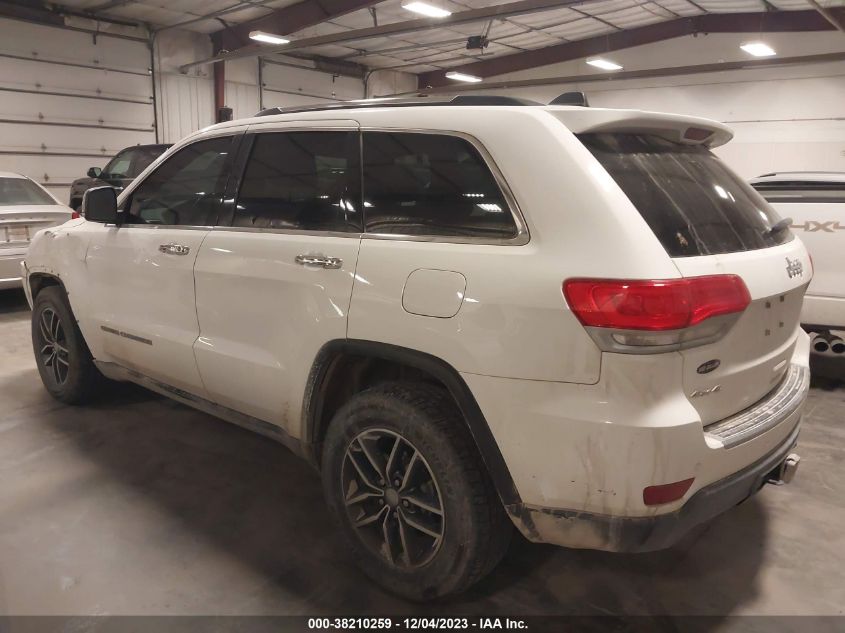 2017 JEEP GRAND CHEROKEE LIMITED - 1C4RJFBGXHC662678