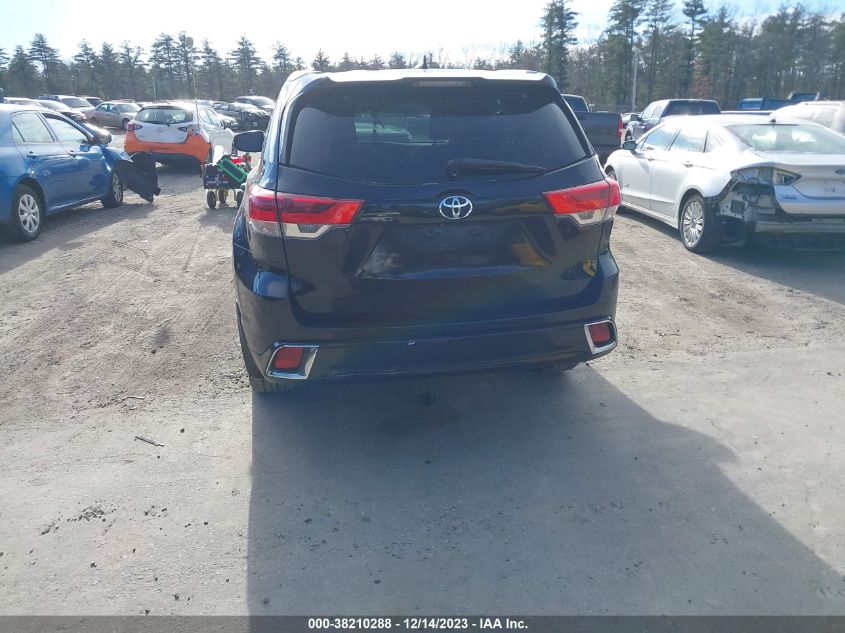 2017 TOYOTA HIGHLANDER LIMITED/LTD PLATINUM - 5TDDZRFH6HS386229
