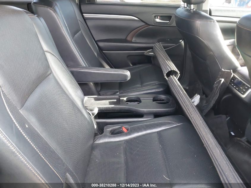 2017 TOYOTA HIGHLANDER LIMITED/LTD PLATINUM - 5TDDZRFH6HS386229