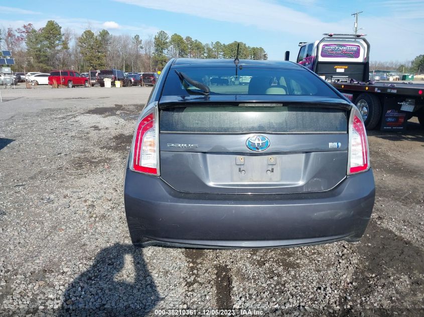2014 TOYOTA PRIUS TWO - JTDKN3DU5E0381747