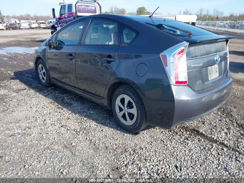 2014 TOYOTA PRIUS TWO - JTDKN3DU5E0381747